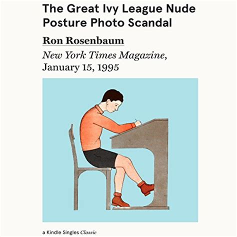 THE GREAT IVY LEAGUE NUDE POSTURE PHOTO。